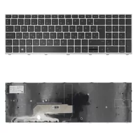   L01028-211 gyári új ezüst-fekete magyar laptop billentyűzet