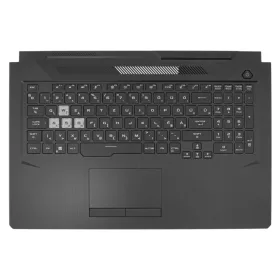   90NR0684-R31HU0 gyári új magyar RGB háttérvilágításos laptop billentyűzet + felső fedél