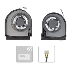 055MXD gyári új hűtés, ventilátor (5V) (párban)