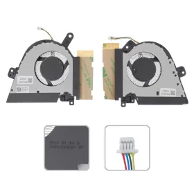   13NR0760P02011, 13NR0760P01011 gyári új hűtés, ventilátor (12V) (párban)