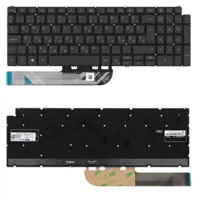   1V4R0 gyári új fekete magyar laptop billentyűzet, keret nélkül