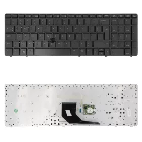   641180-B31 gyári új, fekete angol (UK) laptop billentyűzet