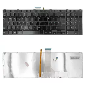   V130426CK3 fekete gyári új háttérvilágításos nordic billentyűzet