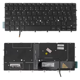   FJCP8 gyári új magyar, háttérvilágításos laptop billentyűzet, keret nélkül