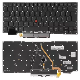   5M10Z27537 gyári új magyar, háttérvilágításos laptop billentyűzet, keret nélkül