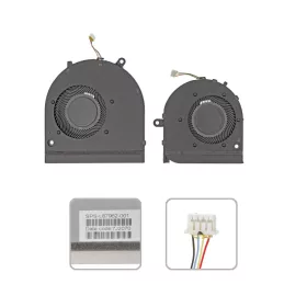   L87961-001, L87962-001 gyári új hűtés, ventilátor (5V) (párban)