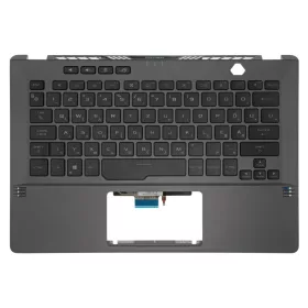   90NR05S3-R31HU0 gyári új magyar háttérvilágításos laptop billentyűzet + felső fedél