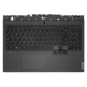   5CB0Z27670 gyári új angol (US) háttérvilágításos laptop billentyűzet + felső fedél