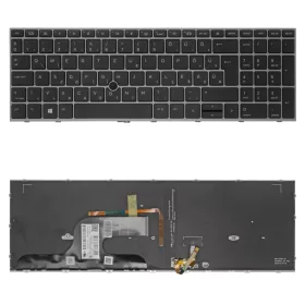   M20128-211 gyári új magyar háttérvilágításos laptop billentyűzet, keret nélkül