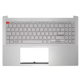   90NB0YV2-R30HU0 gyári új magyar háttérvilágításos laptop billentyűzet + felső fedél