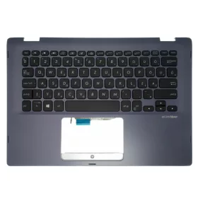   90NB0N31-R32HU0 gyári új, magyar háttérvilágításos laptop billentyűzet + felső fedél