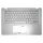 90NB0TT1-R33HU1 gyári új magyar ezüst laptop billentyűzet + ezüst felső fedél