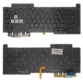   90NR05A1-R31HU0 gyári új magyar háttérvilágításos laptop billentyűzet, keret nélkül