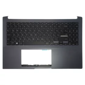   90NB0YK1-R30HU0 gyári új magyar háttérvilágításos laptop billentyűzet + felső fedél