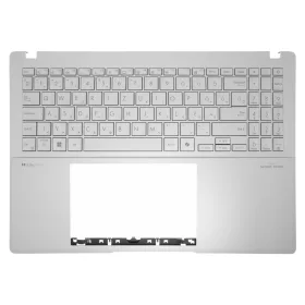   90NB14D3-R31HU gyári új magyar háttérvilágításos laptop billentyűzet + felső fedél