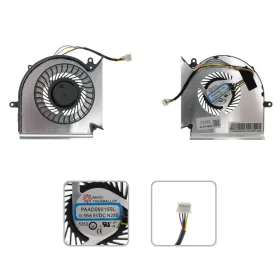 MS-17E7 gyári új hűtés, ventilátor (5V) (párban)