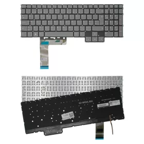   5CB1J38971 gyári új, spanyol háttérvilágításos laptop billentyűzet, keret nélkül