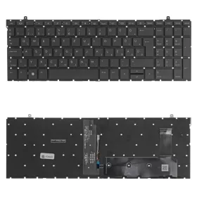   N08146-211 gyári új magyar háttérvilágításos szürke laptop billentyűzet, keret nélkül