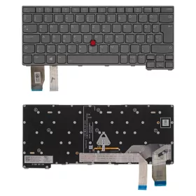   5N21A21971 gyári új magyar szürke háttérvilágításos laptop billentyűzet