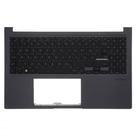   90NB0WY1-R31HU0 gyári új magyar háttérvilágításos laptop billentyűzet + felső fedél