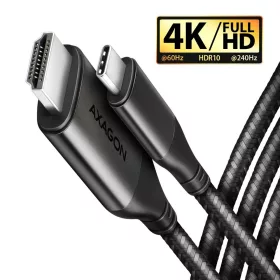 Axagon USB-C - HDMI 2.0 kábel 1.8m 4K 60Hz (RVC-HI2MC)