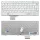 V072462AS2 gyári új, angol fehér laptop billentyűzet