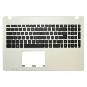   V143362AK1 HG, 90NB00T3-R31HU0 gyári új magyar fekete laptop billentyűzet + fehér felső fedél