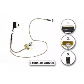 Asus X553MA gyári új LCD kijelző kábel (14005-01280200)